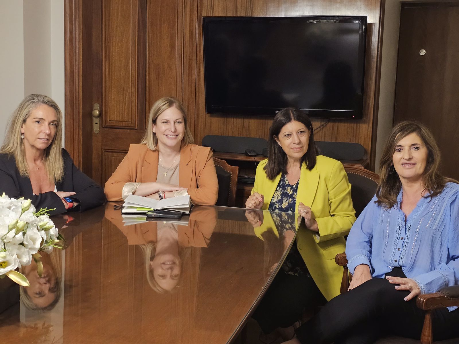 Las cuatro mujeres al frente de los legislativos más importantes se