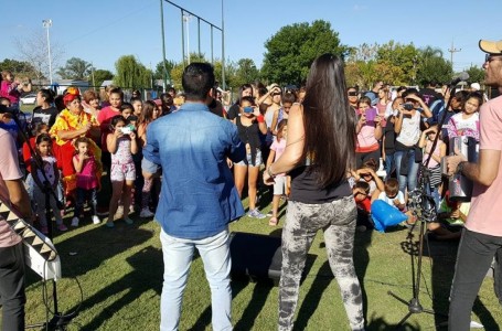 Roldán homenajeó a las mujeres y cerró la Colonia de Vacaciones de Verano