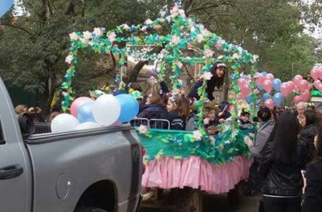 Peregrinación de María Auxiliadora en Funes.