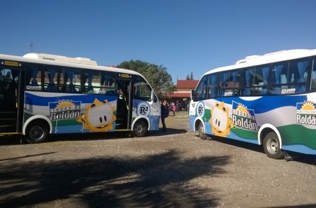 Ultiman detalles para el nuevo recorrido del R1 y R2 del Sistema de Transporte Municipal en Roldán