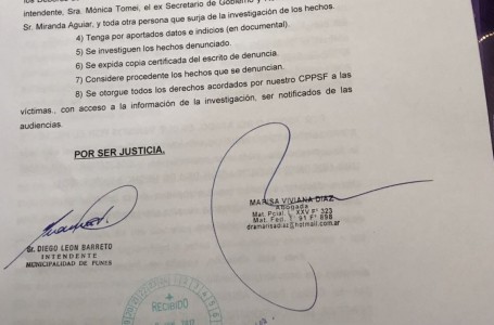 Denuncian a Monica Tomei por posibles hechos de corrupción