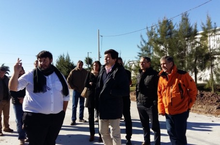 Pedretti recorrió el Parque industrial junto a funcionarios Nacionales y empresarios.