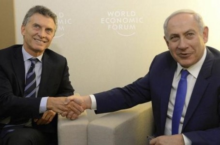 Mauricio Macri se reúne con Benjamín Netanyahu y Horacio Cartes