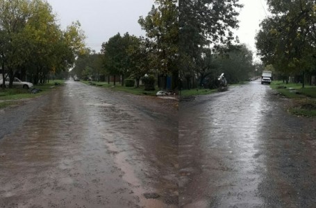 Continúan las  lluvias y hay alerta meteorológica para Funes y la región.