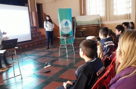 El Programa Educativo de Litoral Gas se dictó a alumnos del Colegio María Auxiliadora