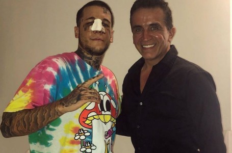 Alex Caniggia. El cantante sorprendió a sus seguidores