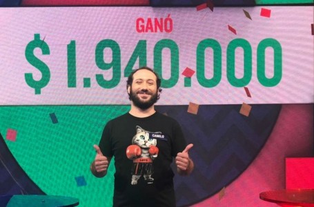 Camilo se llevó el pozo de $2.075.000 de Pasapalabra