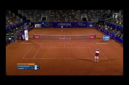 Diego Schwartzman debutó con el pie derecho en el ATP de Córdoba