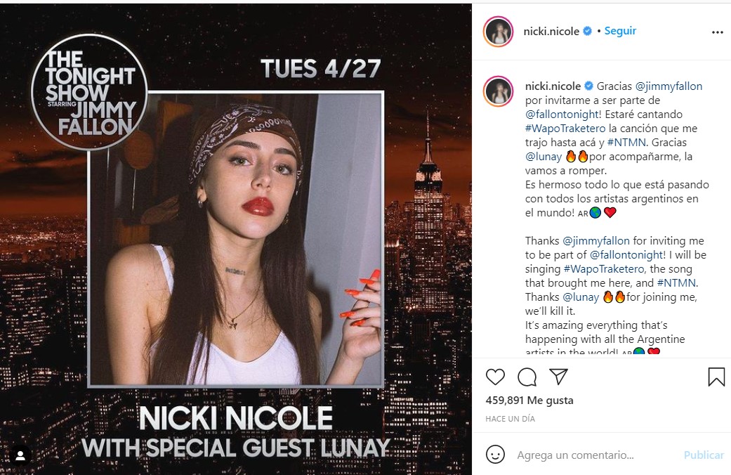 Quién Es La Primera Rosarina Invitada Por Jimmy Fallon Para Dar Un Show En Su Programa Funes Hoy 3885