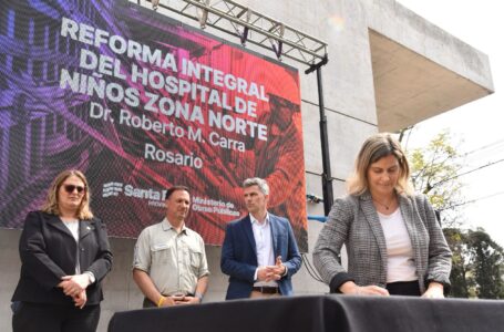 Obras para el Hospital de Niños Zona Norte, en Rosario