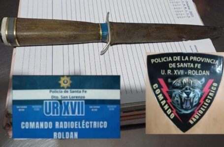 Tres detenidos en Roldán por robo de herramientas de parquización en Roldán