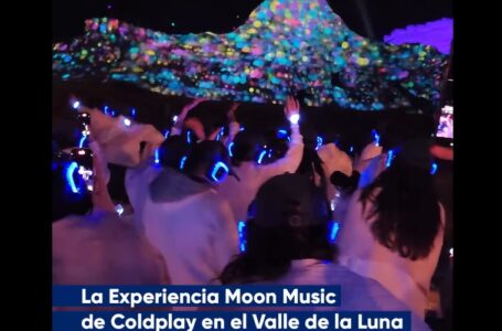 El Valle de la Luna se llenó de música: Coldplay presentó su décimo disco