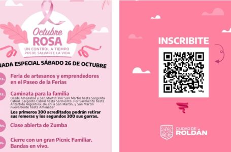 Octubre Rosa: Jornada Especial en Roldán