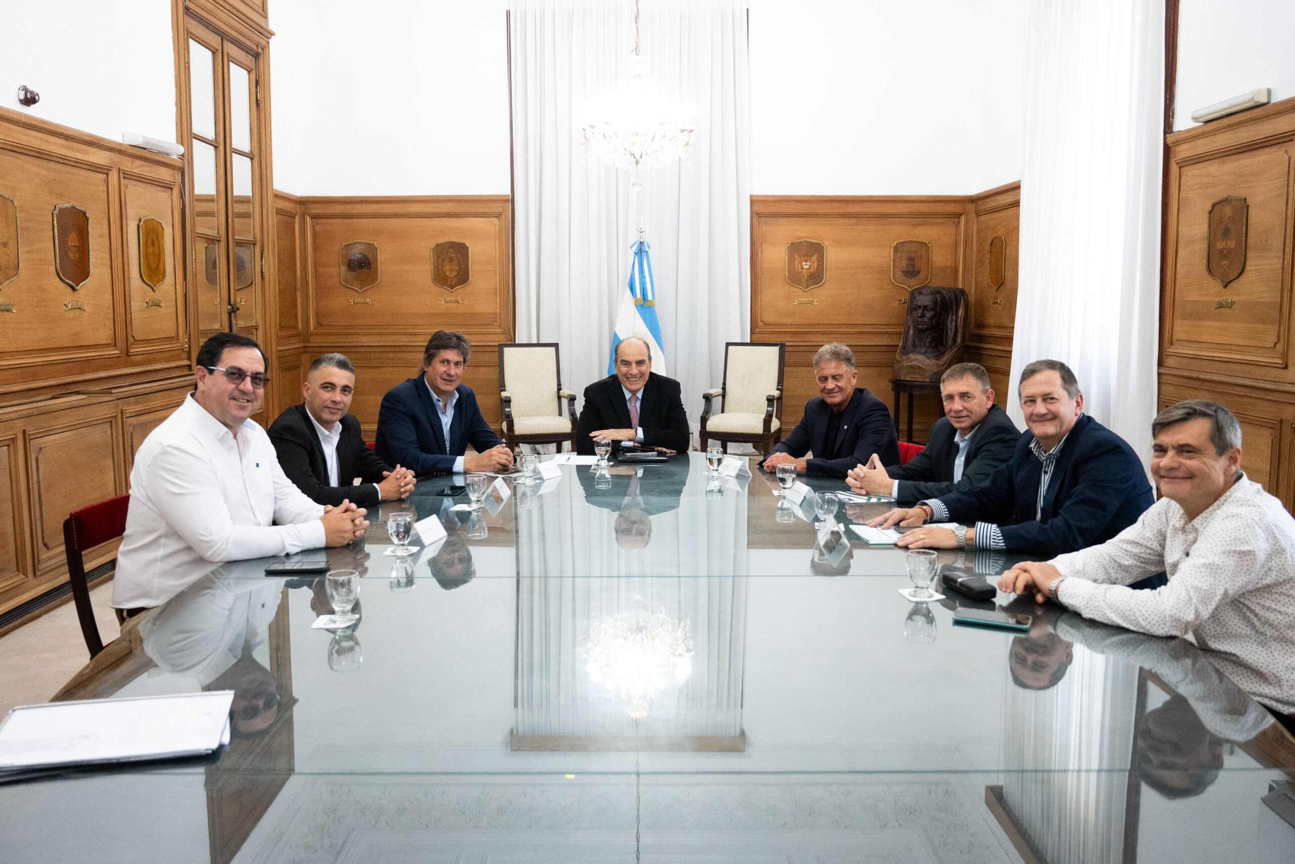 Reunión clave entre el Intendente Santacroce y el Jefe de Gabinete de la Nación