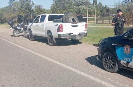 Transportaba ruedas de camiones robadas días atrás