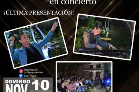 Museo Cochet: *Celiberti en Concierto* ÚLTIMA PRESENTACIÓN