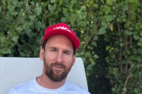 Lionel Messi, ya se instaló en Funes para disfrutar las Fiestas de Fin de Año