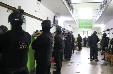 El Servicio Penitenciario realizó requisas sorpresivas en cárceles de la provincia