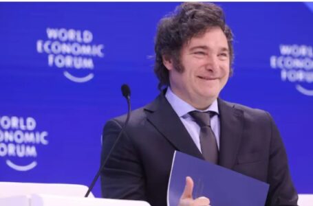 Milei llegó a Davos para participar del Foro Económico Mundial