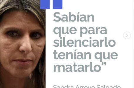 Arroyo Salgado insistió en que a Nisman lo asesinaron