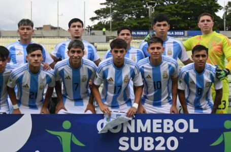 Argentina se mide ante Uruguay en el Hexagonal Final del Sudamericano Sub 20: horario y TV