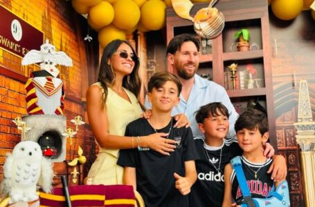 Antonela Roccuzzo compartió fotos de su festejo de cumpleaños con temática de Harry Potter